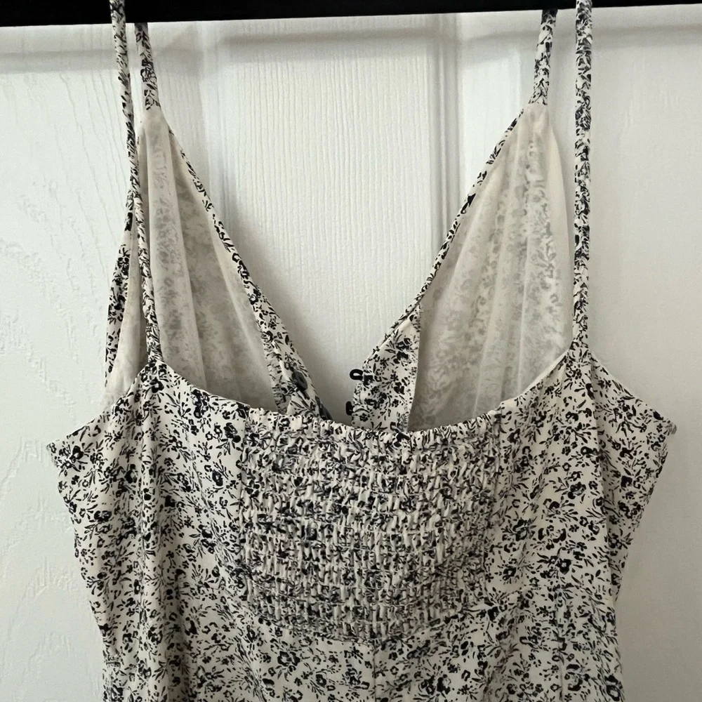 Zara Black and White Sleeveless Maxi Sundress - Picture 2 of 2